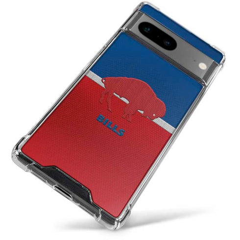 NFL Buffalo Bills Vintage Google Pixel 7a Clear Case